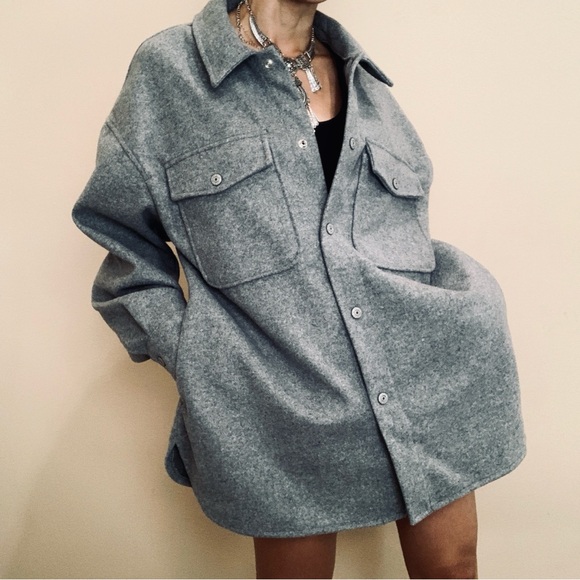 Brand new free people- bunny grey size L - Picture 10 of 15